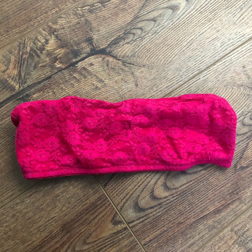 Pink bandeau